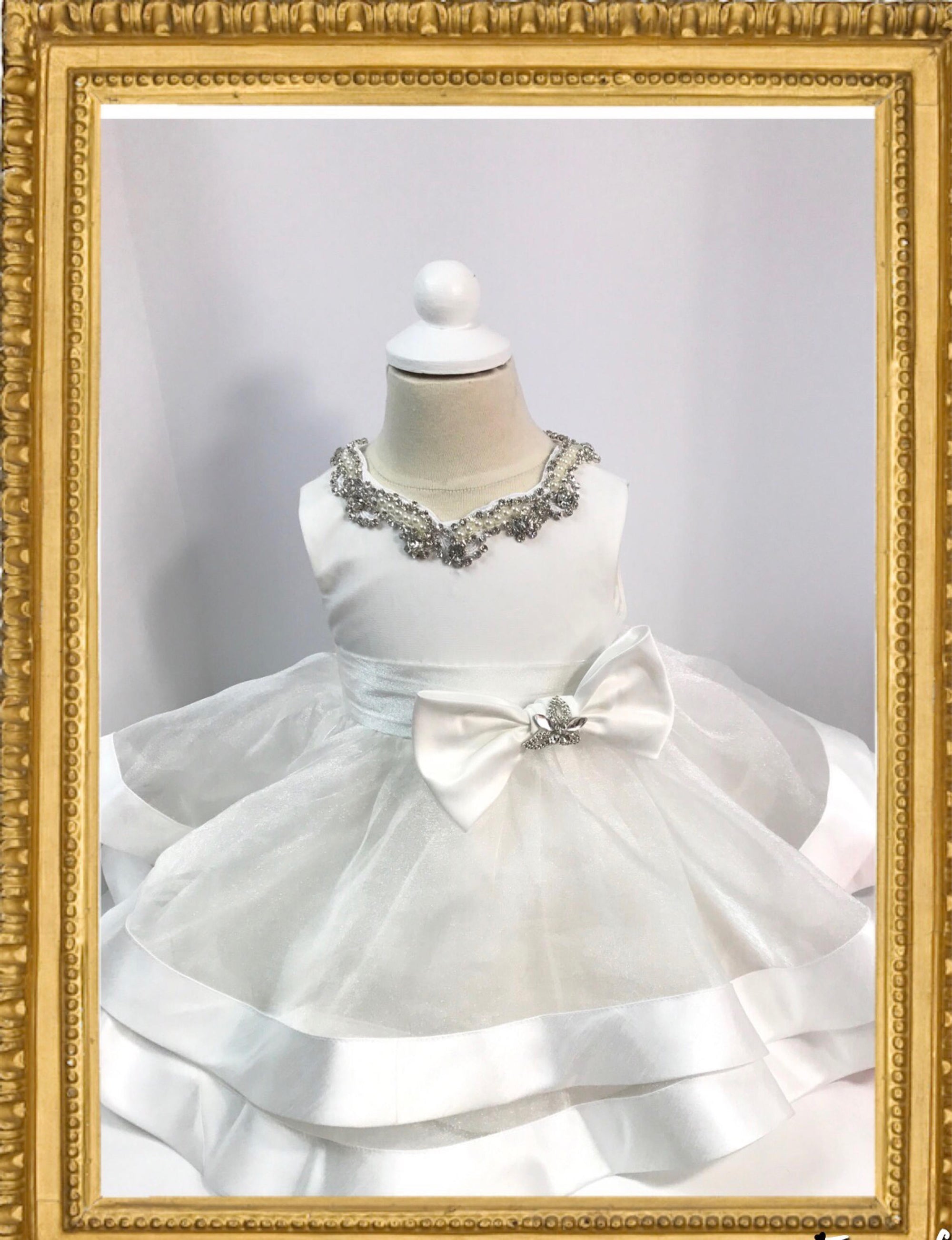 Baby Christening Robe Set - White (Pre-Order) | Shop online | Elegant  Smockers LK | Sri Lanka